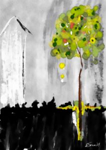 A Tree In Brooklyn - Elaine Sonne Art