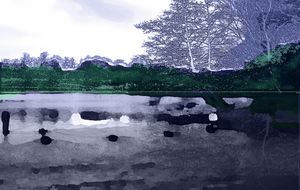 The Lake at Fountains Abbey - Tony Walling Creative Arts