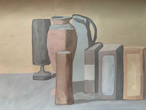 Vases and Books