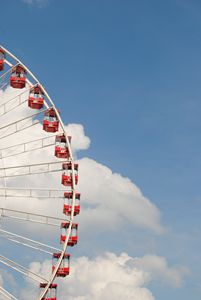 Ferris Wheel By The Pier