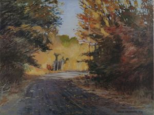Fall Trees | Texas Art Prints