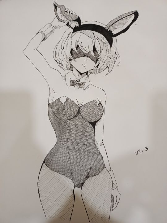 2B Bunny Girl - NieR Art