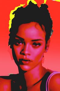 Rihanna red