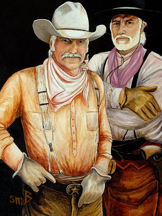 Gus and Woodrow, Lonesome Dove - Elbow Canyon Fine Art And Photography