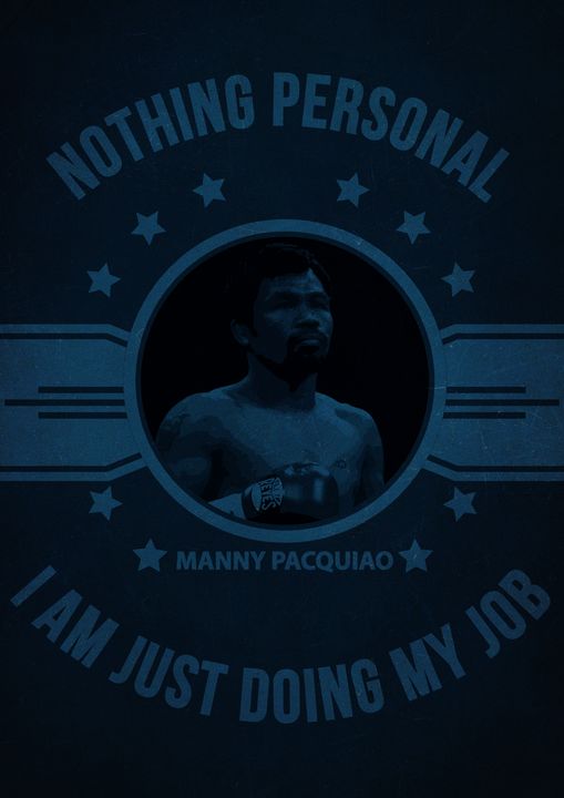 Manny Pacquiao Quote - Print_shop