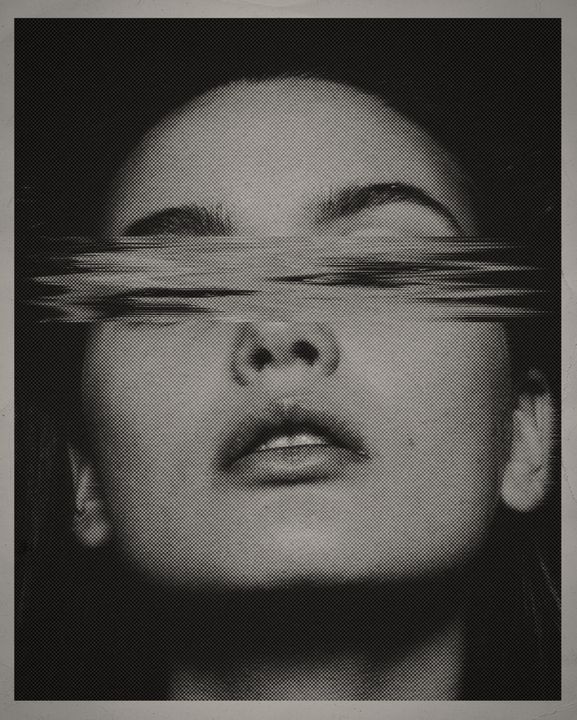 Vintage B&W artwork Salim Madd Digital Art, People & Figures