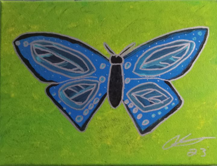 Imperfect Butterfly - Mandy's Random Art - Paintings & Prints, Animals ...