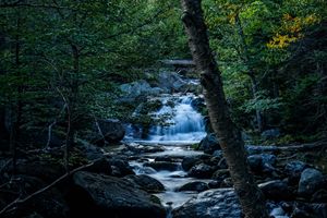 Tukerman's Ravine Trail Waterfall