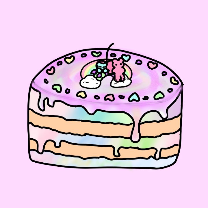 How To Draw A Cute Birthday Cake-saigonsouth.com.vn