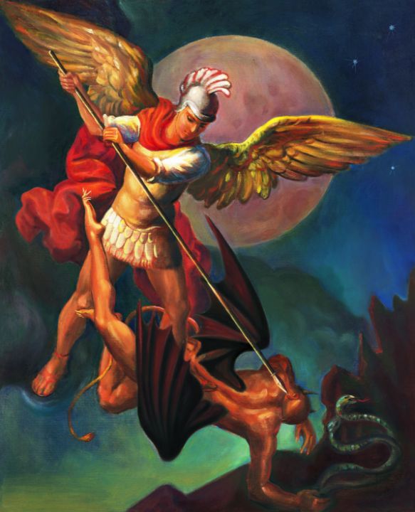 Saint Michael the Warrior Archangel - Svitozar Nenyuk