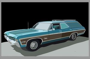1967 Chevrolet Caprice - Иллюстрации