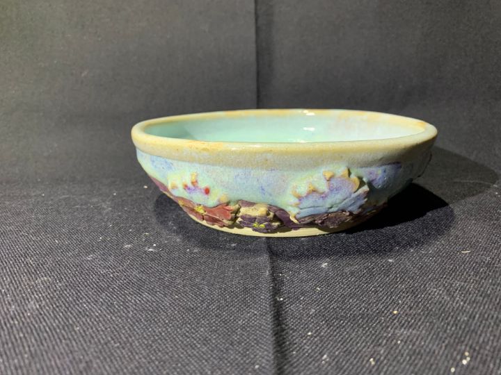 African Violet Bowl - L.Dove Pottery
