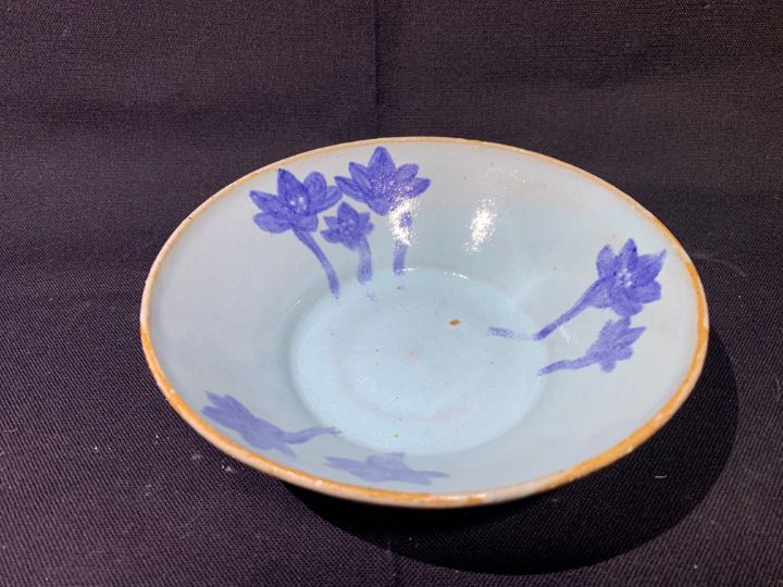 Blue Flower Bowl - L.Dove Pottery