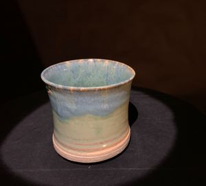 Light Bluegreen Cup - L.Dove Pottery