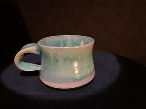 Green Mug - L.Dove Pottery