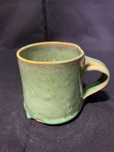 Green Espresso Cup - L.Dove Pottery