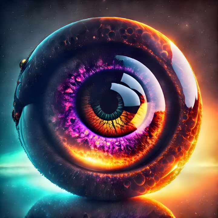The Eye of the Solar Equinox - Rhomboid Joint - Digital Art, Fantasy ...