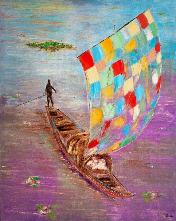 Buy Congo (Brazzaville), Africa, Places & Travel, Paintings & Prints at ArtPal