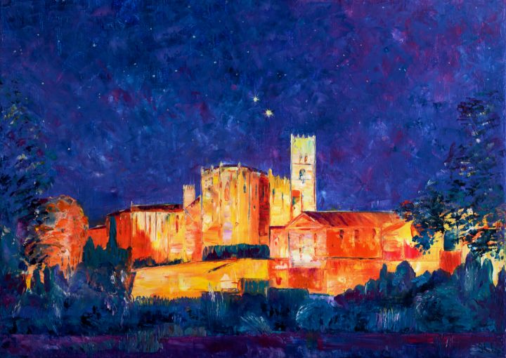 Summer Night. Castello d'Empuries - Natalia Shchipakina