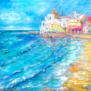 Summer Night. Castello d'Empuries - Natalia Shchipakina