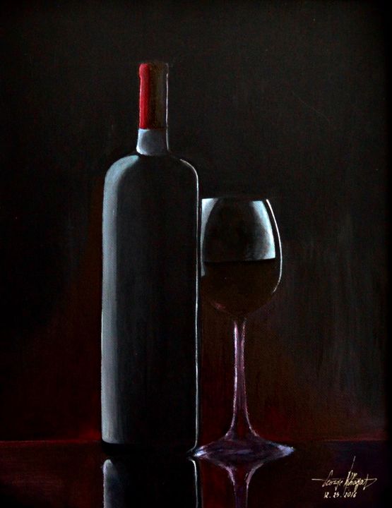 Night Wine - George Khayat Art