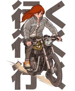 HD wallpaper anime girls motorcycle  Wallpaper Flare