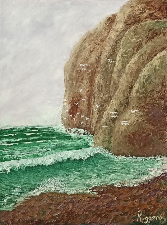 The cliff of the seagulls - Ruggero Ruggieri