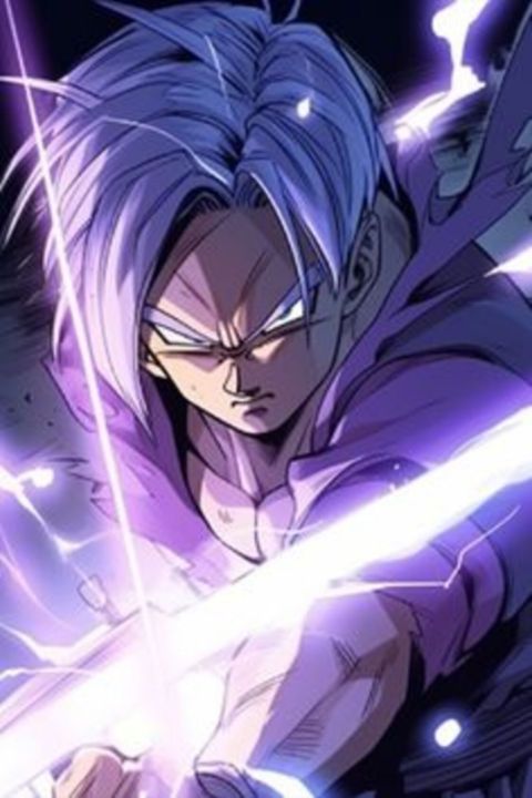 Legendary Trunks - Dragon ball art - Digital Art & AI