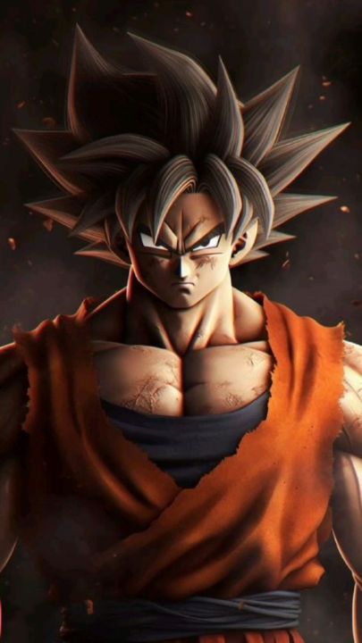 Super Saiyan Goku' Metal Poster, anime dbz HD phone wallpaper