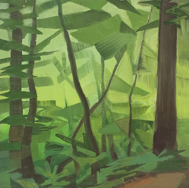 Green Forest - Adam Campbell - Paintings & Prints, Landscapes & Nature ...