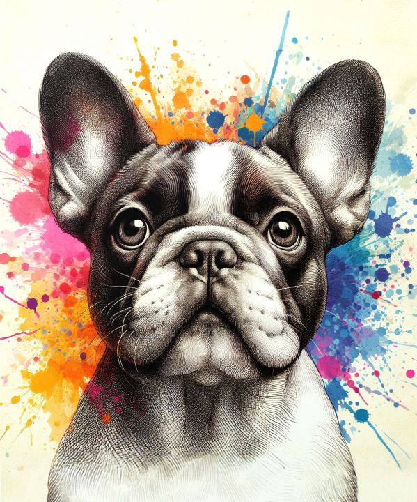 French Bulldog Umbrella - Sarah French Bulldog Umbrella - Sarah