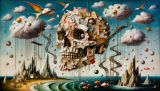 DADAISM vs SURREALISM#111 - FWD - Paintings & Prints, Abstract