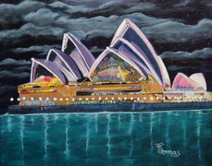 Australia Opera House Drawing - Sydney Opera House Colouring