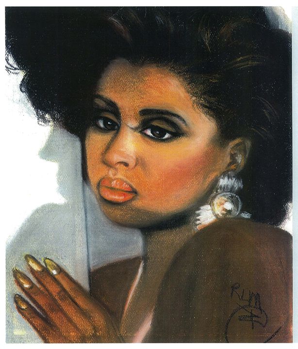 Phyllis Hyman - Ronnie L Melvin - Drawings & Illustration, People ...