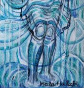 Hala Halabi - Paintings & Prints, Drawings & Illustration