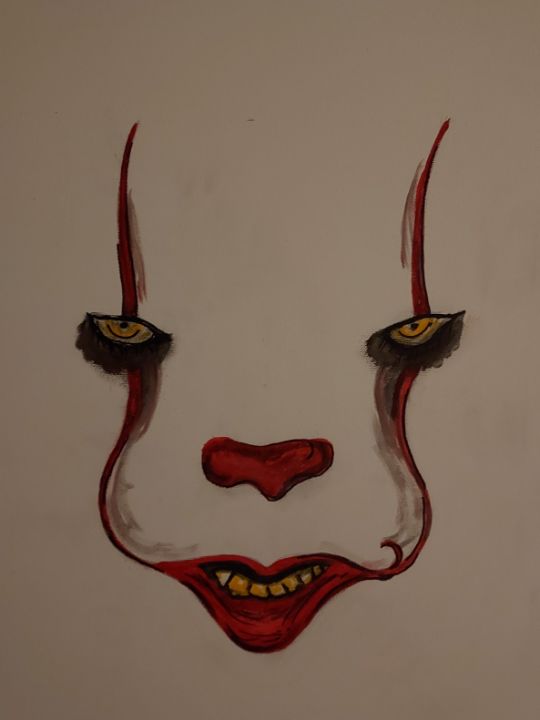 evil clown, Beautiful colors, Penci... - OpenDream