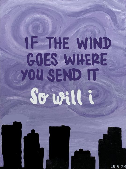 So I Send You – Where the Wind…