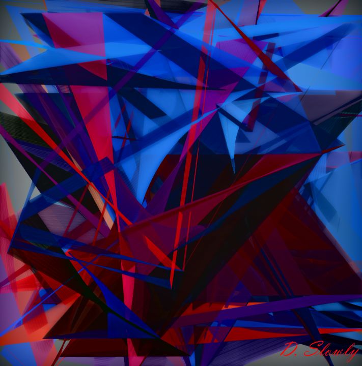 Nina-Triangle Spiro Dark Glow - GalleryGazers