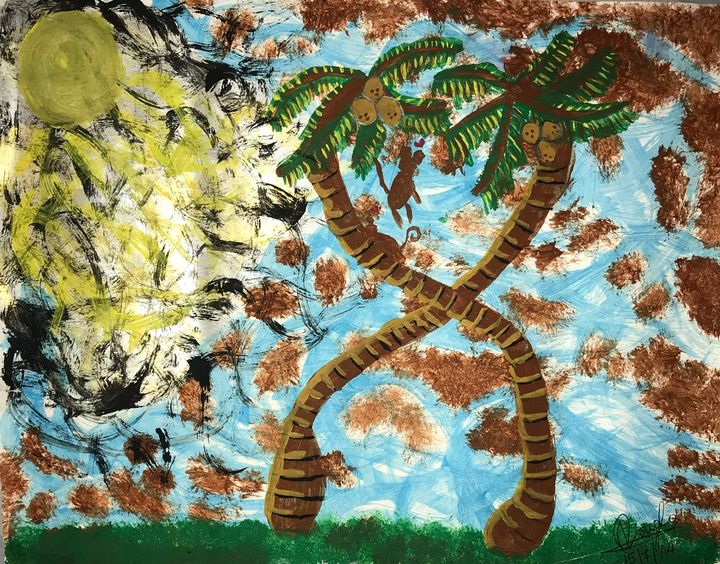 Tropical Sun - Thee Abstract Artt
