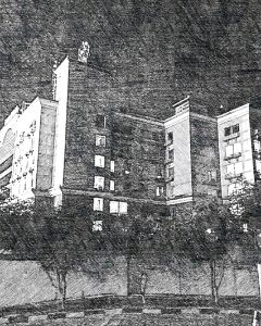 hospital sketch