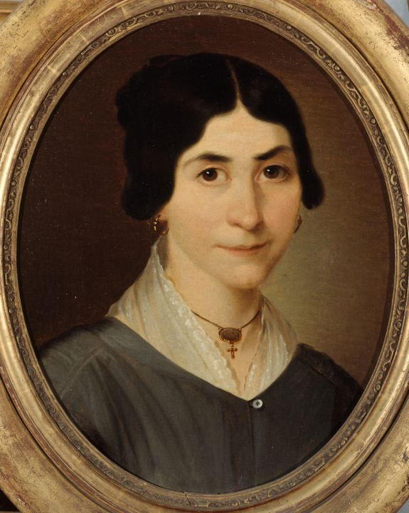 Portrait Presume De L'artiste Fanny Geefs