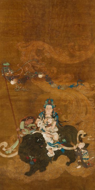 Guanyin the Bringer of Sons - Classical Artworks Bay - Paintings & Prints,  People & Figures, Other People & Figures, Male - ArtPal