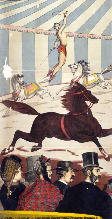 Acrobats on horseback - Classical Artworks Bay - Paintings & Prints, People  & Figures, Other People & Figures, Male - ArtPal