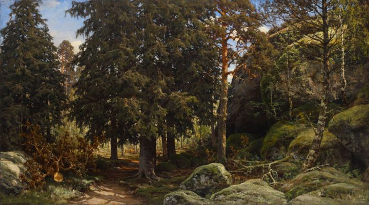 Forest Interior - Classical Artworks Bay - Paintings & Prints, People &  Figures, Other People & Figures, Male - ArtPal