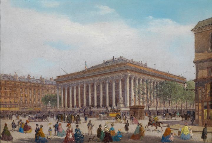 Paris Bourse - Classical Artworks Bay - Paintings & Prints, People ...