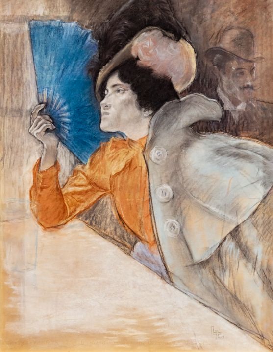 Venus and Paynes Grey Watercolor  Watercolor portrait painting