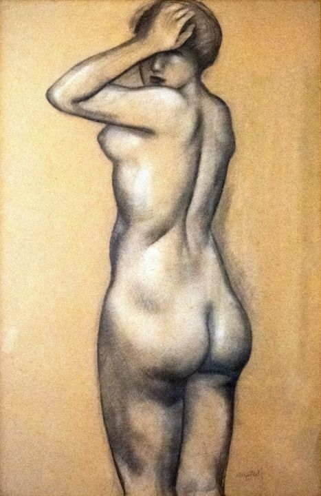 Jeune femme nue, 1831.