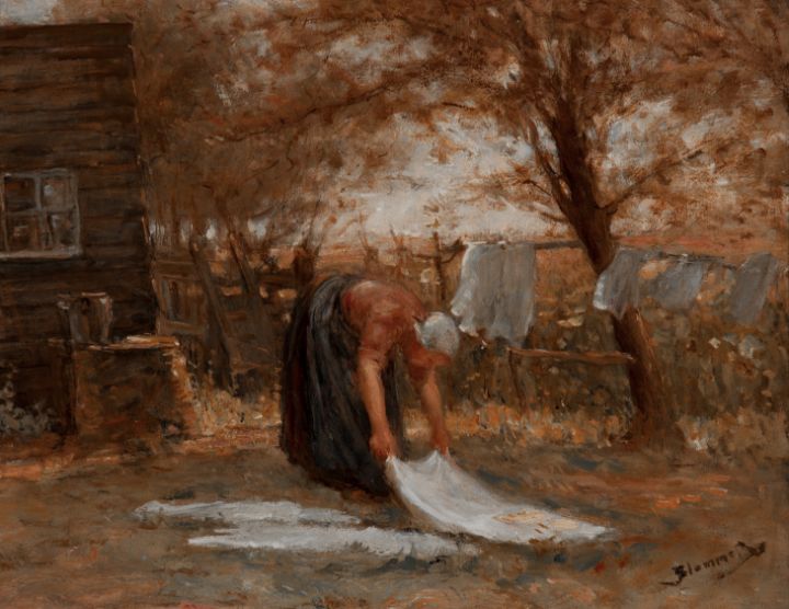 Wash Day - Classical Artworks Bay - Paintings & Prints, People & Figures,  Other People & Figures, Male - ArtPal