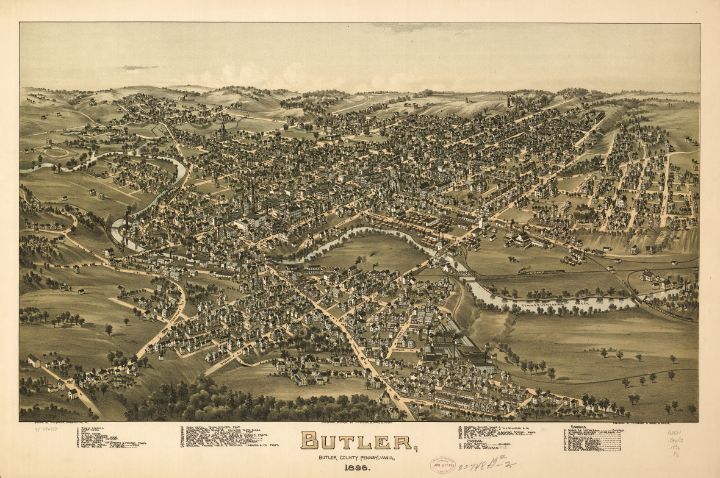 Butler Butler County Pennsylvania - Classical Artworks Bay - Paintings ...