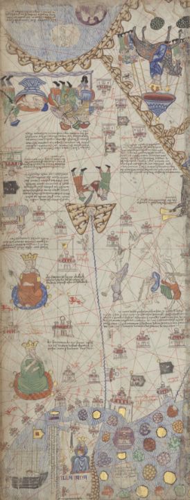 Catalan Atlas BNF - Classical Artworks Bay - Paintings & Prints, People ...